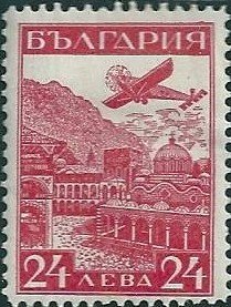 Junkers G 31 above the Rila Monastery
