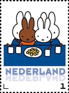 Stamp, Miffy and Nina, Netherlands,  