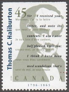 Stamp, Thomas C. Haliburton, Canada,  , Authors