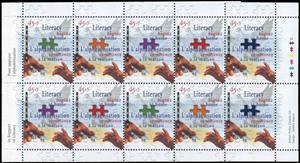 Booklet Pane, Literacy Begins at Home, Canada,  