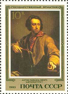 Self-portrait Anton Raphael