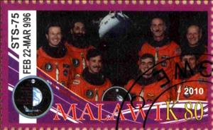 Stamp, Sts-75, Cinderellas,  , Astronauts