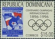 Olympic games on stamps