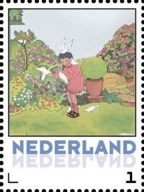 Stamp, June, Netherlands,  