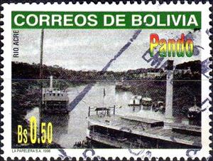 Stamp, Pando, Bolivia,  