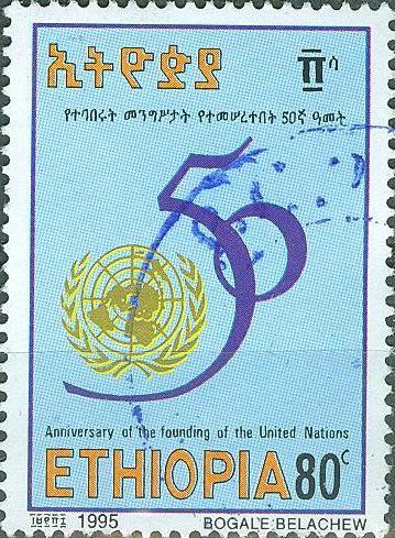 UN, 50th anniv.