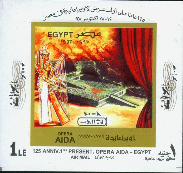 Opera Aida, by Verdi