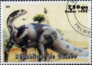 Stamp, Dinosaurs, Cinderellas,  , Dinosaurs