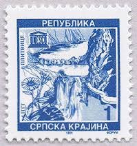 Stamp, Cities, Serbian Krajina,  