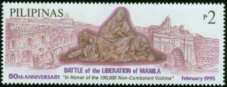 World War II Liberation of Manila - 50th anniv.