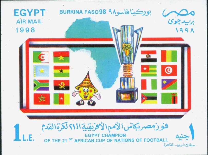 Egypt, winners of 21st African Cup of Soccer