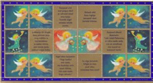Mini Sheet, Estonian Bible Society, Cinderellas,  