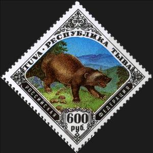 Stamp, Fauna, Cinderellas,  , Animals (Fauna)