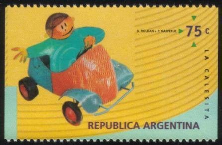 Stamp, The roundabout, Argentina,  