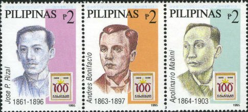 Se-tenant, Heroes of the Revolution, Philippines,  , Heroes, Revolutionaries