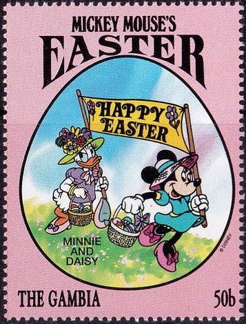 Disney characters celebrate Easter