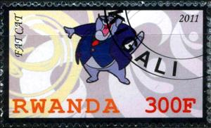 Stamp, Fat Cat, Cinderellas,  