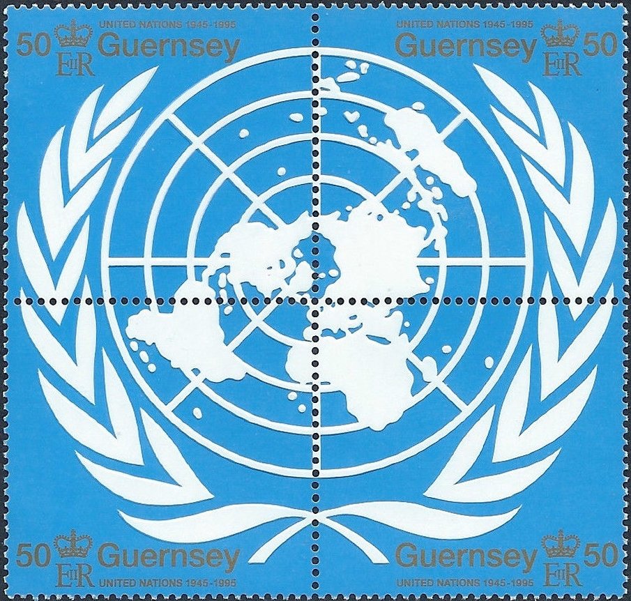 UN 50th Anniversary setanent block