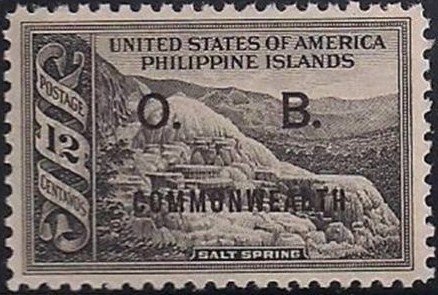 Stamp, Salt spring, Philippines,  