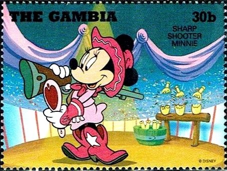 Sharp shooter Minnie