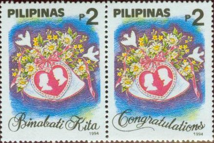 Greeting Stamps - "Congratulations"