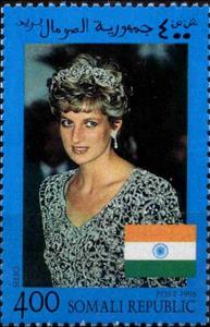 Stamp, Princess Diana, Cinderellas,  , People