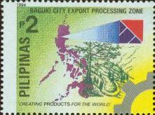 Stamp, Export Processing Zone Authority (EPZA), Philippines,  