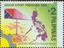 Stamp, Export Processing Zone Authority (EPZA), Philippines,  