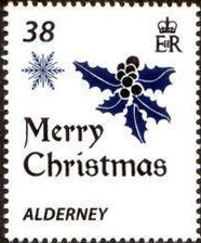 Stamp, Christmas, Alderney,  , Christmas