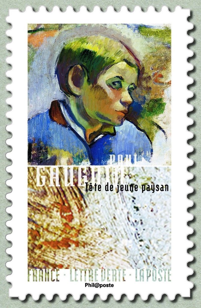 Paul Gauguin: young peasant Head
