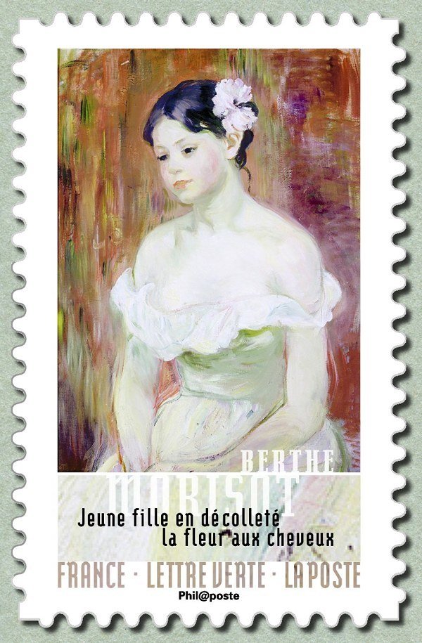 Berthe Morisot: Young girl neckline