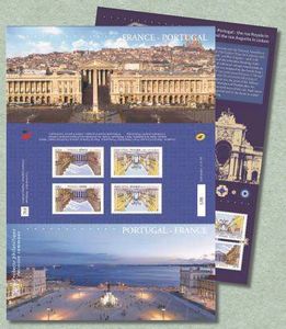 Paris-Lisbon Souvenir Block