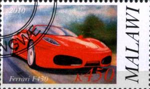 Stamp, Ferrari F430, Cinderellas,  , Cars