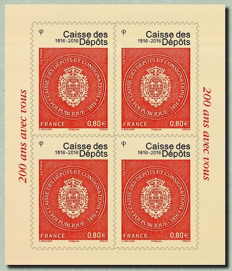 Feuillet Caisse des Dépots