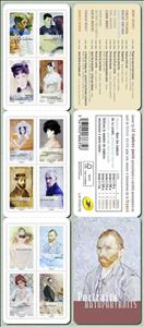 Booklet, Notebook: Portraits - Self Portraits, France,  , Paintings