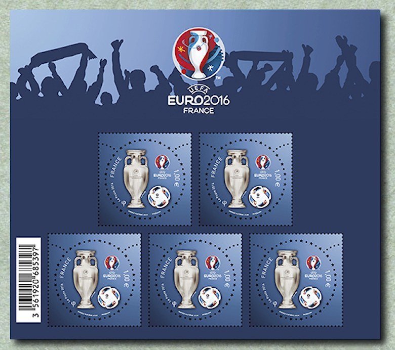 Souvenir Sheet of 5 stamps