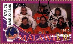Stamp, Sts-76, Cinderellas,  , Astronauts