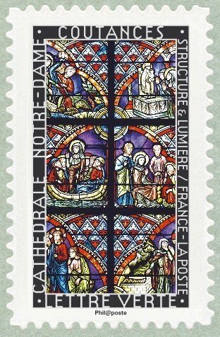 Vitrail de la Cathédrale Notre-Dame de Coutances