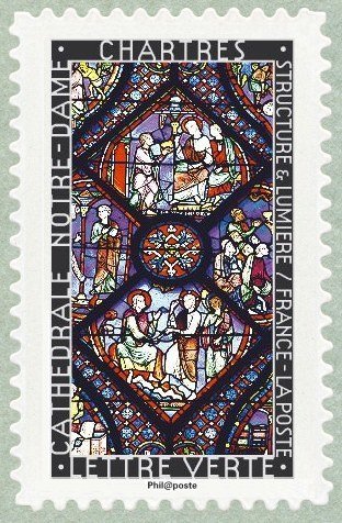 Vitrail de la Cathédrale Notre-Dame de Chartres