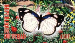 Stamp, Eubagis anubis, Cinderellas,  , Butterflies