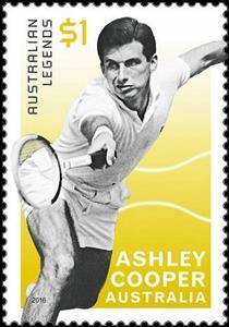 Stamp, Ashley Cooper, Australia,  , Sport, Tennis