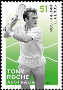Stamp, Tony Roche, Australia,  , Sport, Tennis