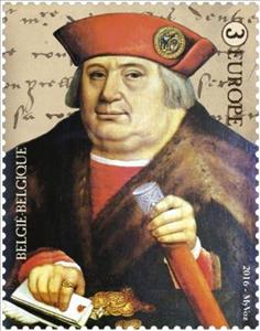 Stamp, Portrait of François de Tassis, Belgium,  , Postal History