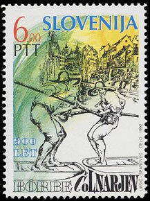 900 years of contests of boatmen on the Ljubljanica