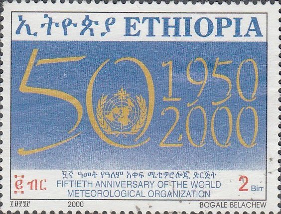World Meteorological Organization, 50th anniv.