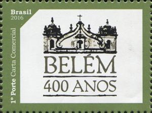 Stamp, Wonderful from Belém do Pará, Brazil,  , Churches - Cathedrals - Basilicas - Chapels