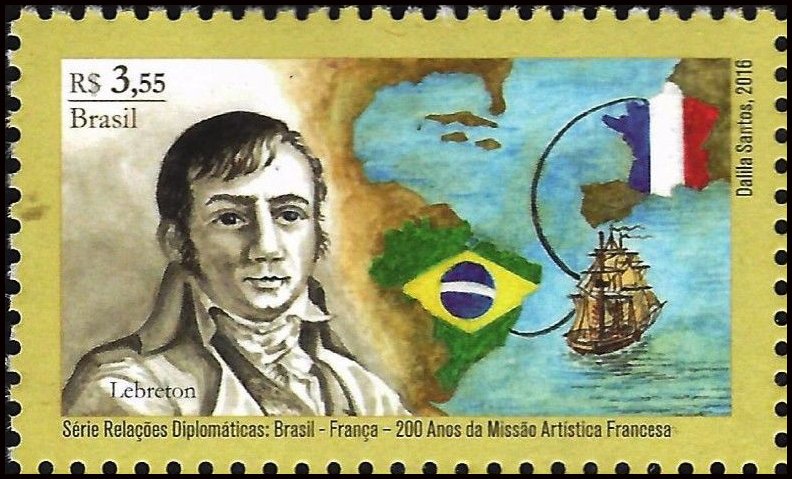 200 years of French Artistic Mission - Joachim Lebreton