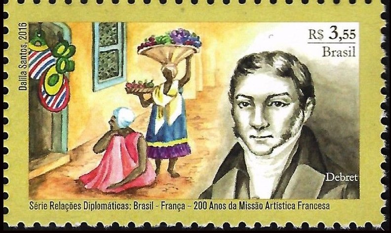 200 years of French Artistic Mission - Jean-Baptiste Debret