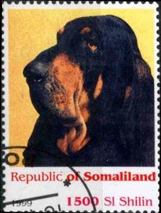 Stamp, Dog, Cinderellas,  , Dogs