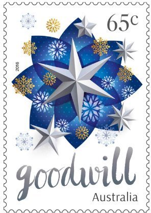 Stamp, Goodwill, Australia,  , Christmas